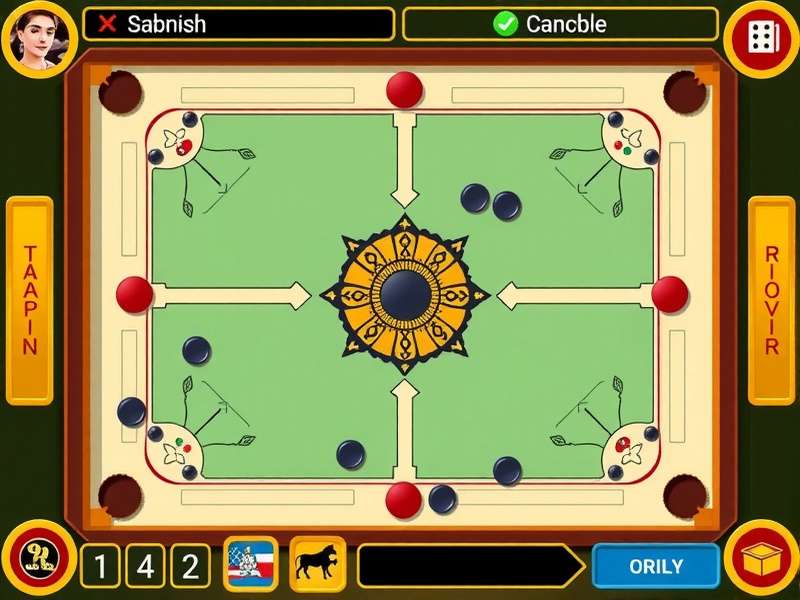 Carrom Royal Victory Gameplay Screen